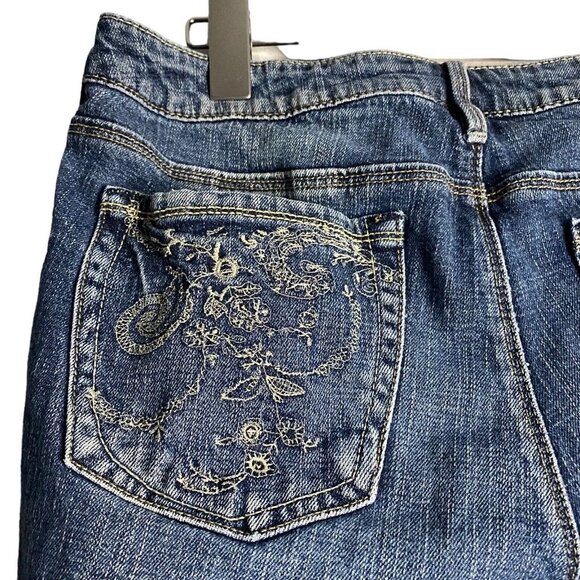 Silver Jeans Women's Medium Indigo Kyle Bootcut Denim Jeans - Picture 6 of 12